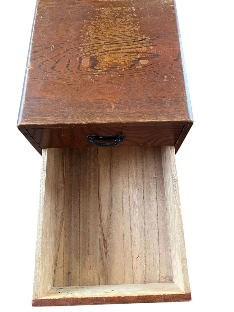 SNT1336 アンティーク 木製 チェスト 小物入れ 昭和レトロ 引き出し