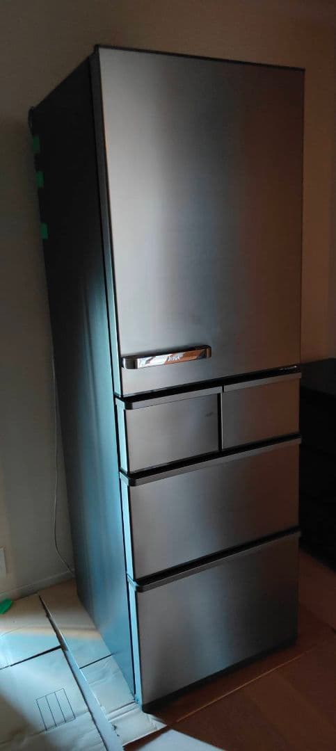 AQUA AQR-SV42H チタニウムシルバー （定格内容積415L）