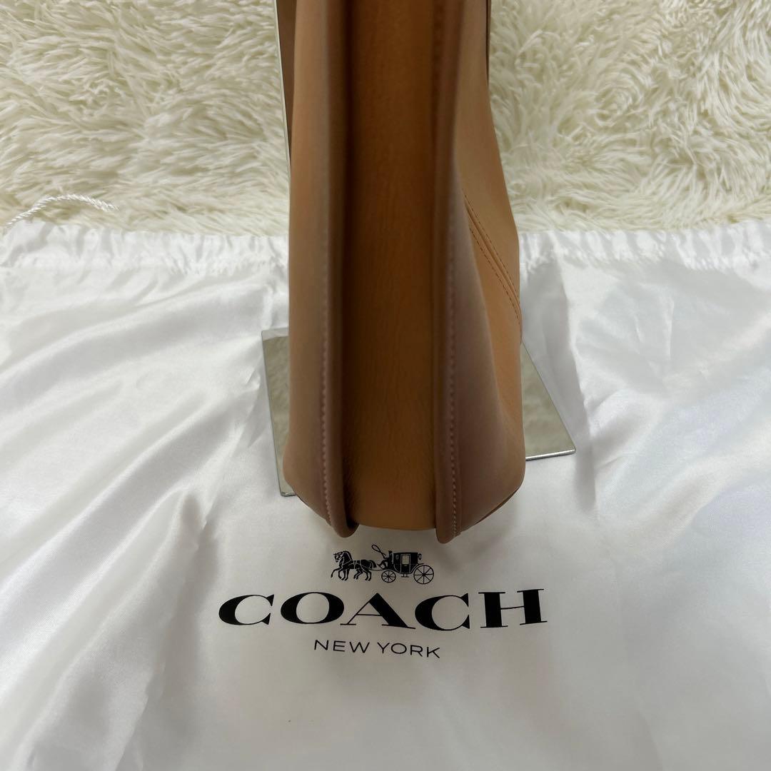【COACH 】美品✨ブラウン ショルダーバッグ　c2265