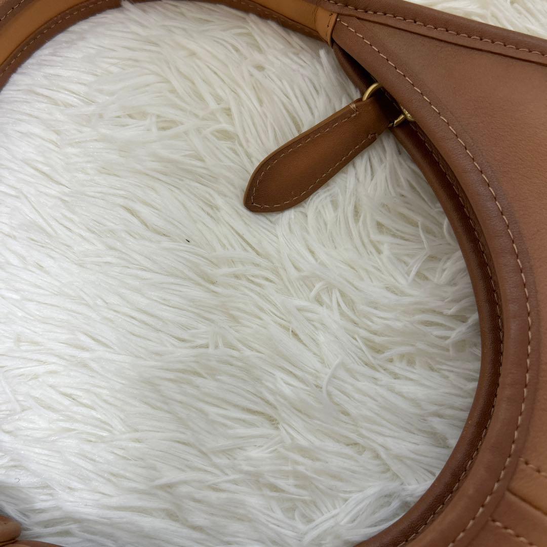 【COACH 】美品✨ブラウン ショルダーバッグ　c2265