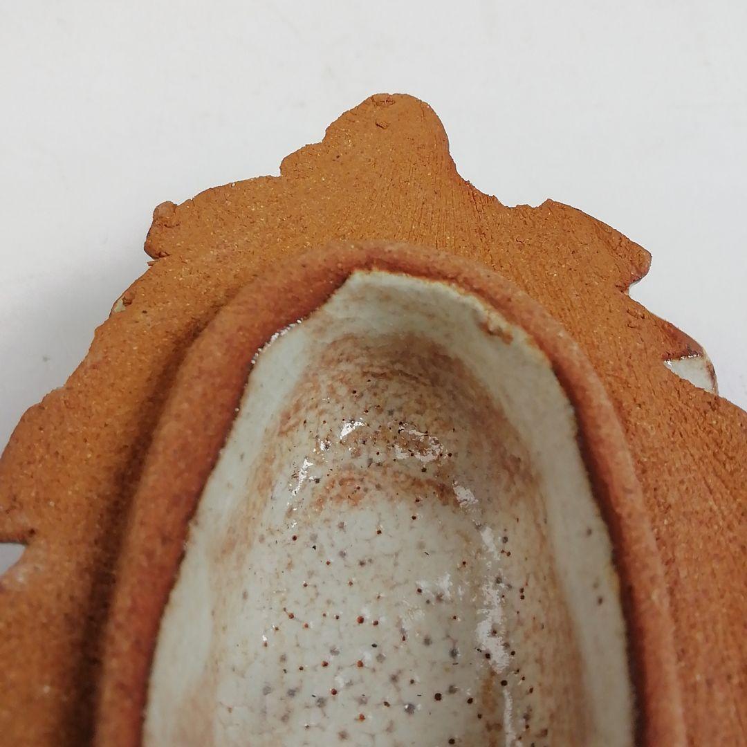 T804 香合 『萩松笠 香合』『納富鳥雲 作』 共箱 茶道具 美術品