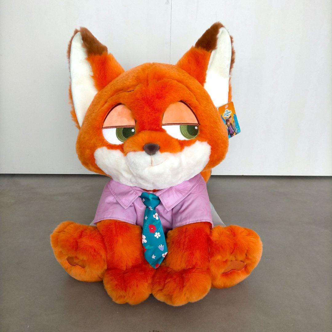 ズートピア ニック・ワイルド ぬいぐるみ 50cm・ブランケット付き