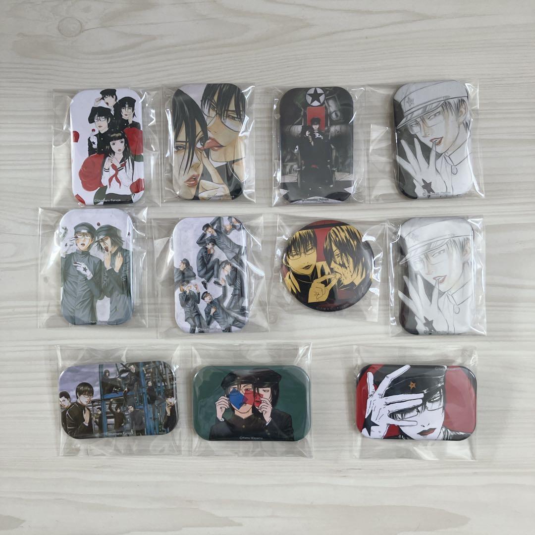 ライチ光クラブ ゼラ ジャイボ 缶バッジ 11点セット まとめ売り - メルカリ