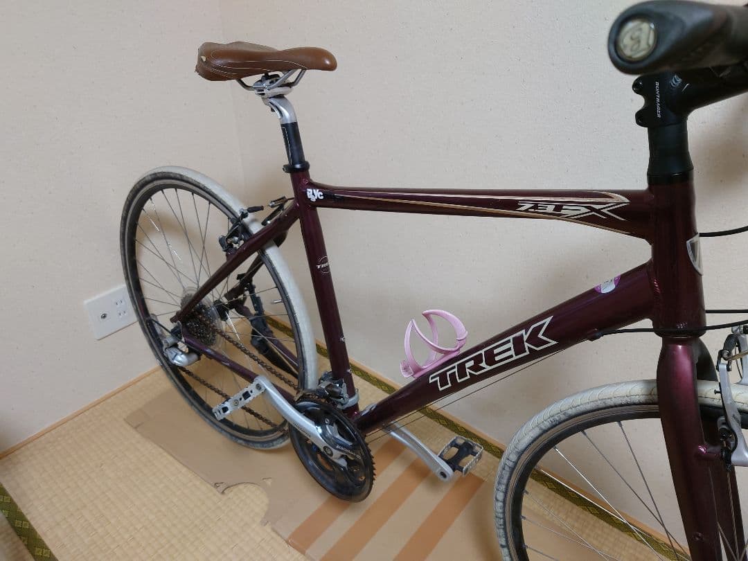 ★★【引取可】TREK 7.3FX クロスバイク ワインレッド ★★