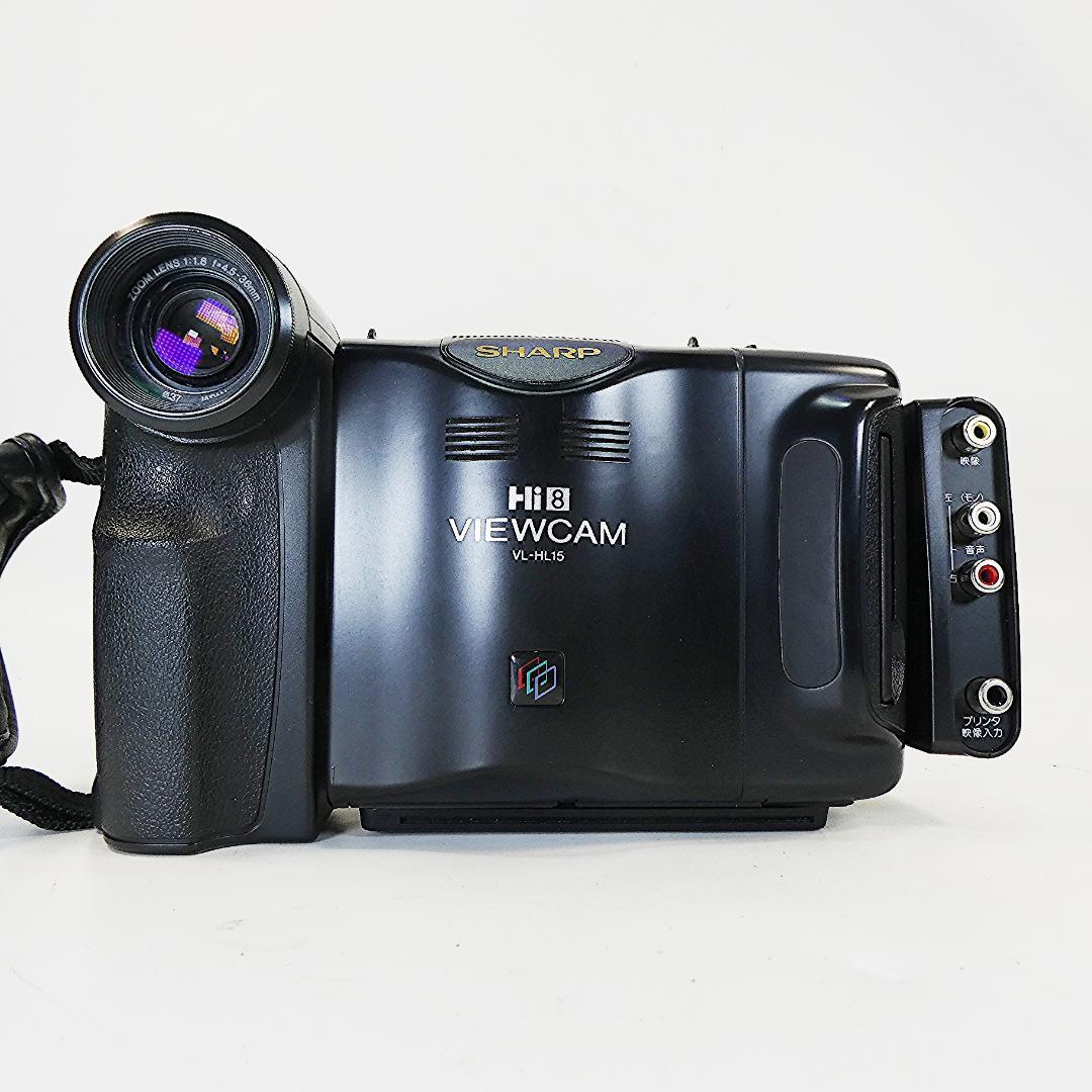 動動作良好 ビデオHi8 シャープ VL-HL15 8ミリビデオカメラDVD化に
