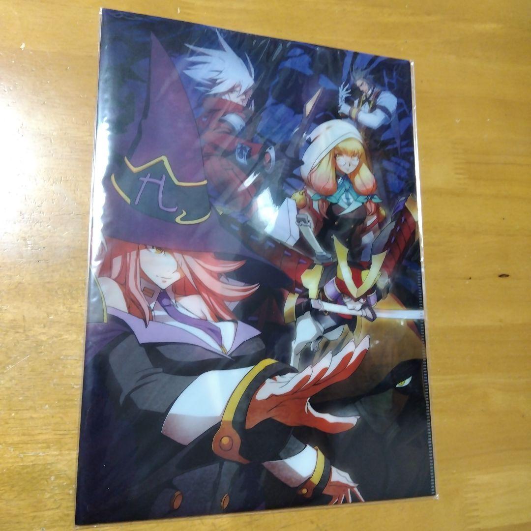 5761 ブレイブルー ラグナ 九重 ジン A−4クリアファイル - メルカリ