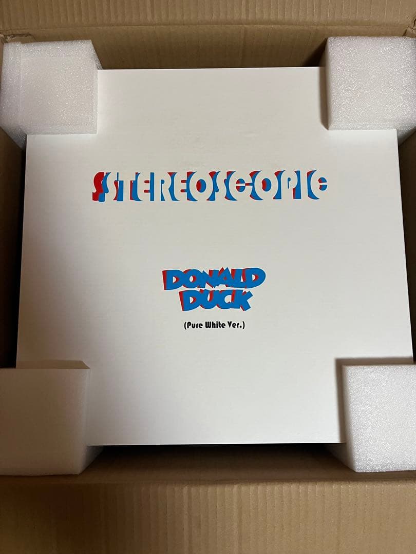 ドナルドダック ステレオスコピックスタチュー ディズニー ピュア