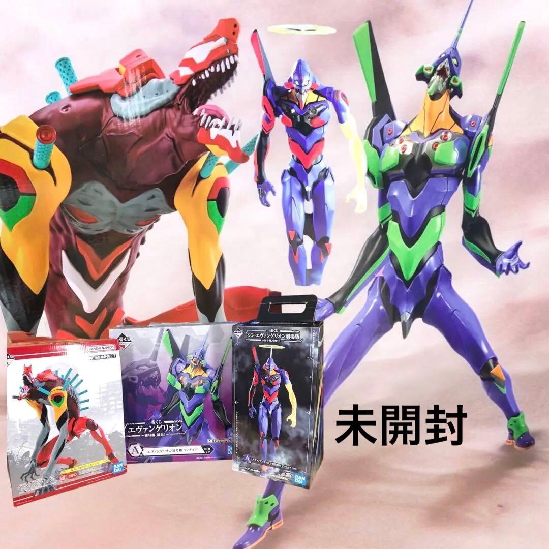 ✨美品✨エヴァンゲリオン 1番くじ 初号機フィギュア 三体セット