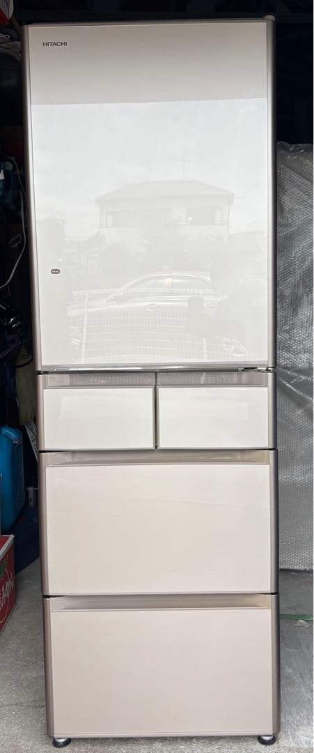 日立　ノンフロン冷凍冷蔵庫　R-S4200F(XN) 2016年製　401L