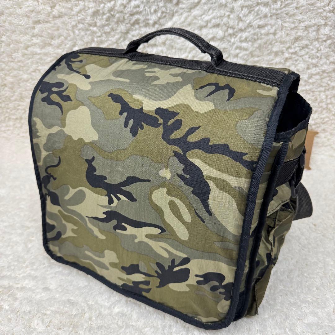 初期A BATHING APE / ベイシング エイプ レコードバッグ カモフラ
