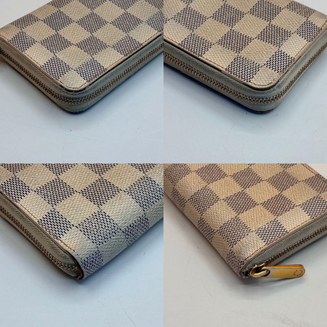 【付属品完備✨】ルイヴィトン ダミエ アズール ジッピーパース