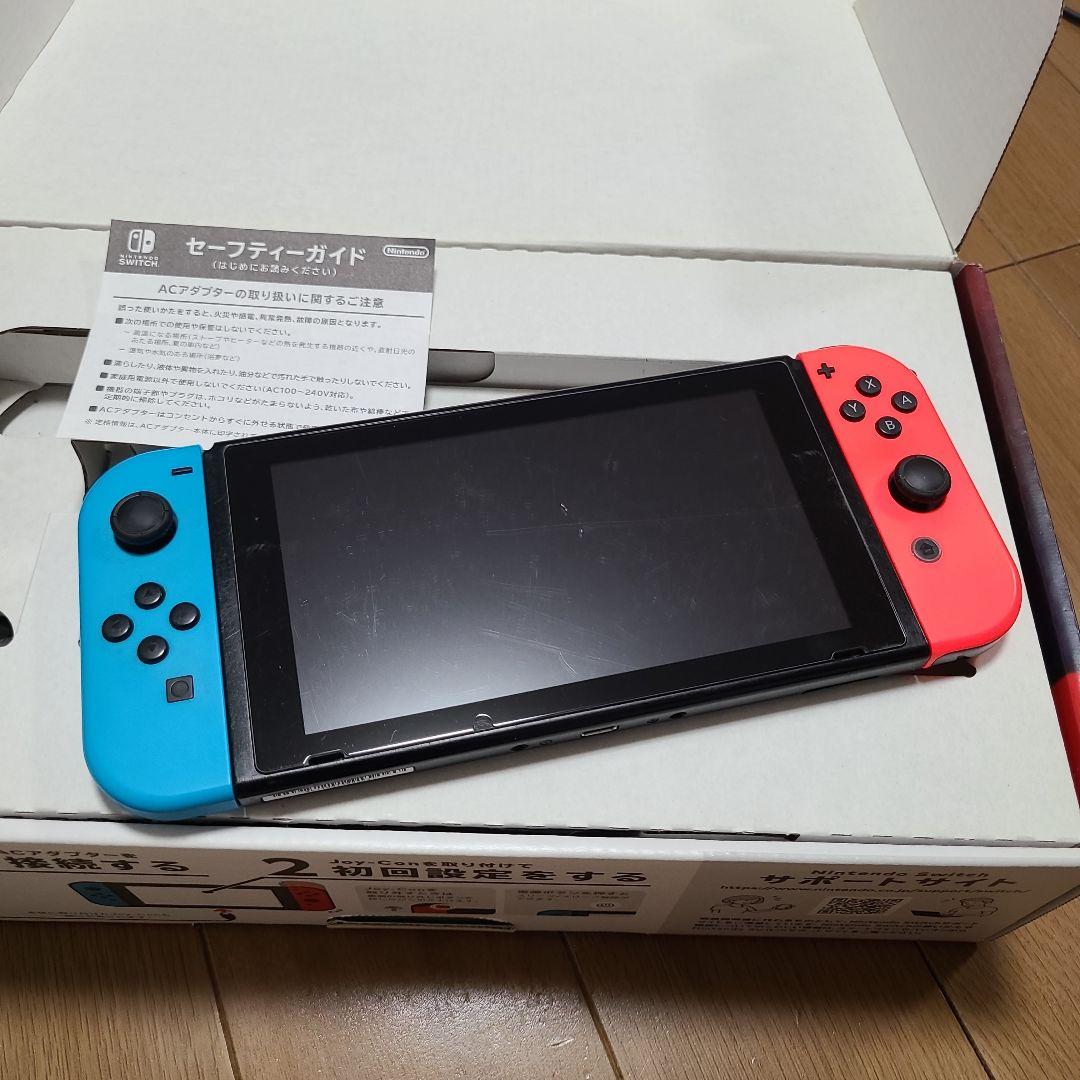 (箱なし)Nintendo Switch　ニンテンドースイッチ本体セット②