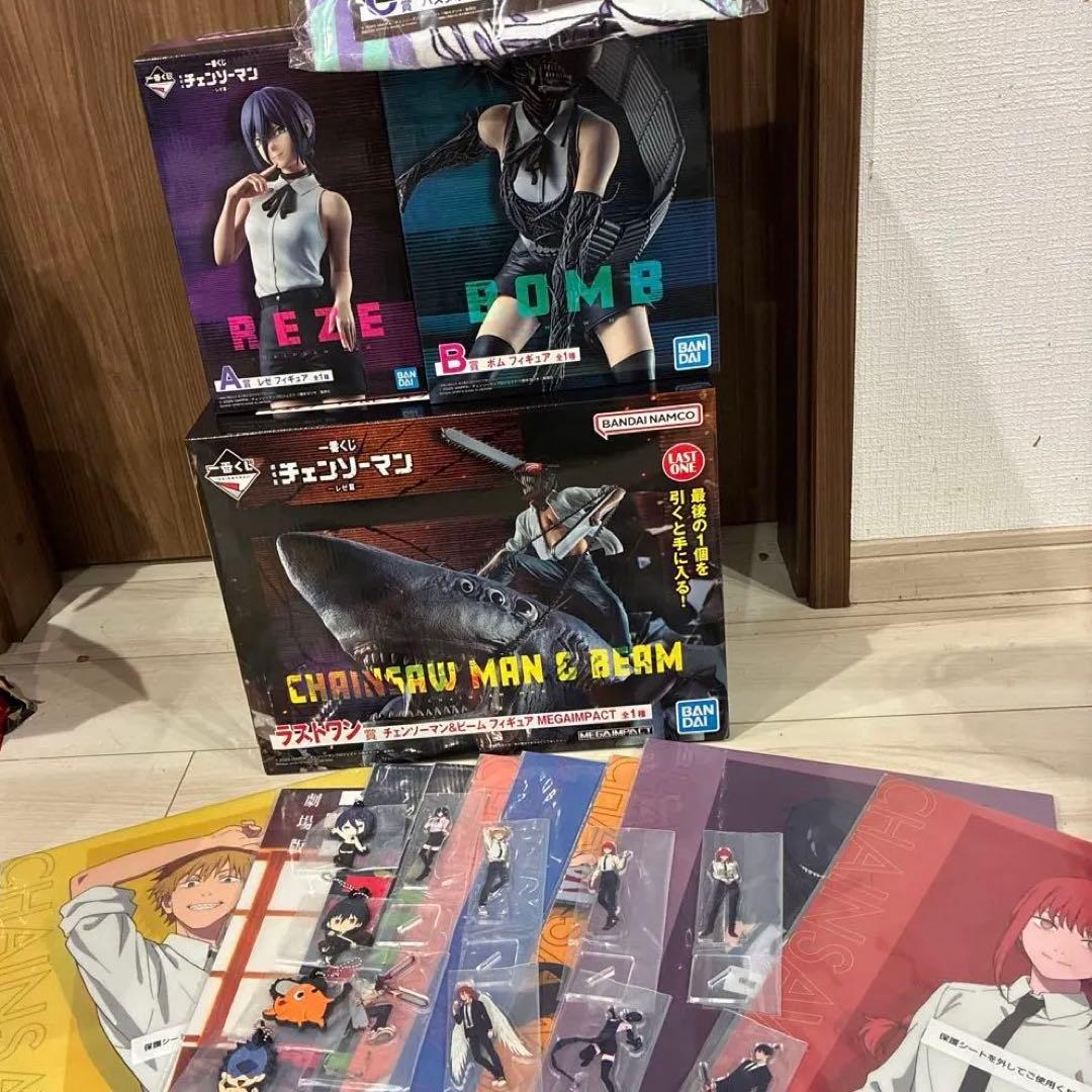 チェンソーマン 一番くじ ラストワン A賞 B賞 フィギュア コンプリート