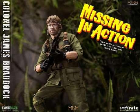 未開封 Missing In Action 1/6 ブラドック チャック・ノリス