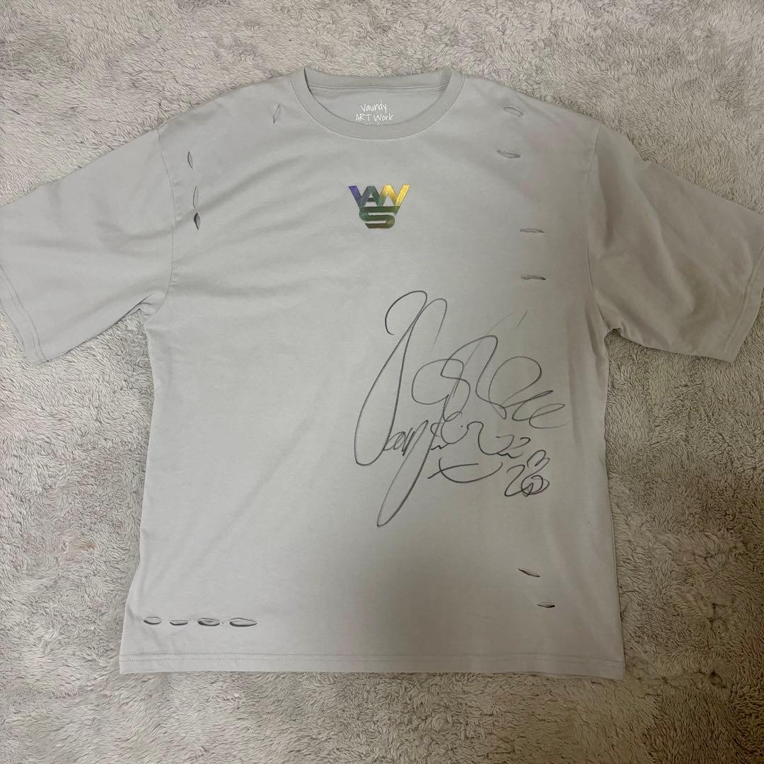 vaundy little punk サイン入りTシャツ vaundy little punk サイン入り