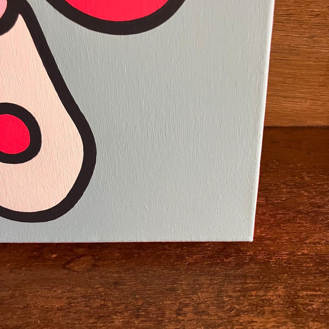 美品 モニョチタポミチ ぎょうざちゃん食わせろ〜 原画 アクリル