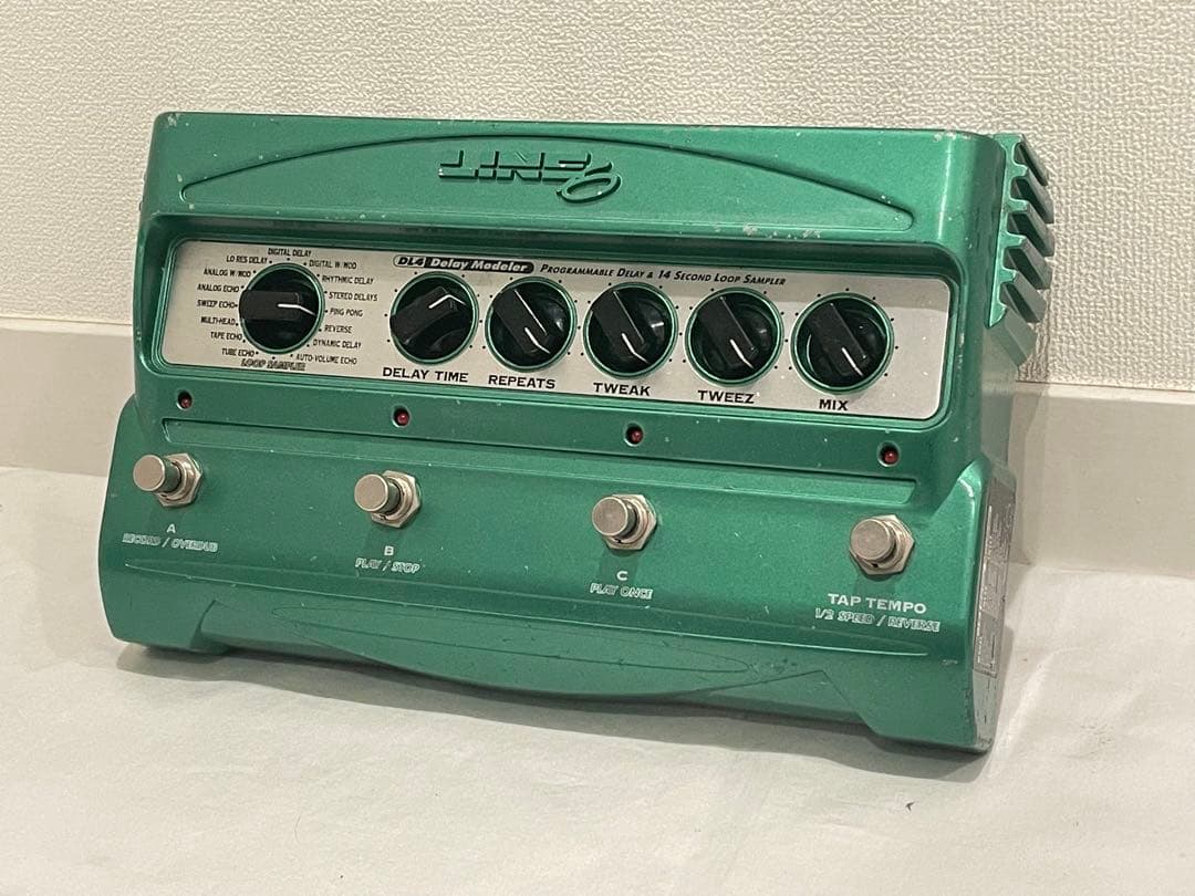 初期型 LINE6 DL4 ディレイ エフェクター LINE 6 DL4 Delay Modeler AC