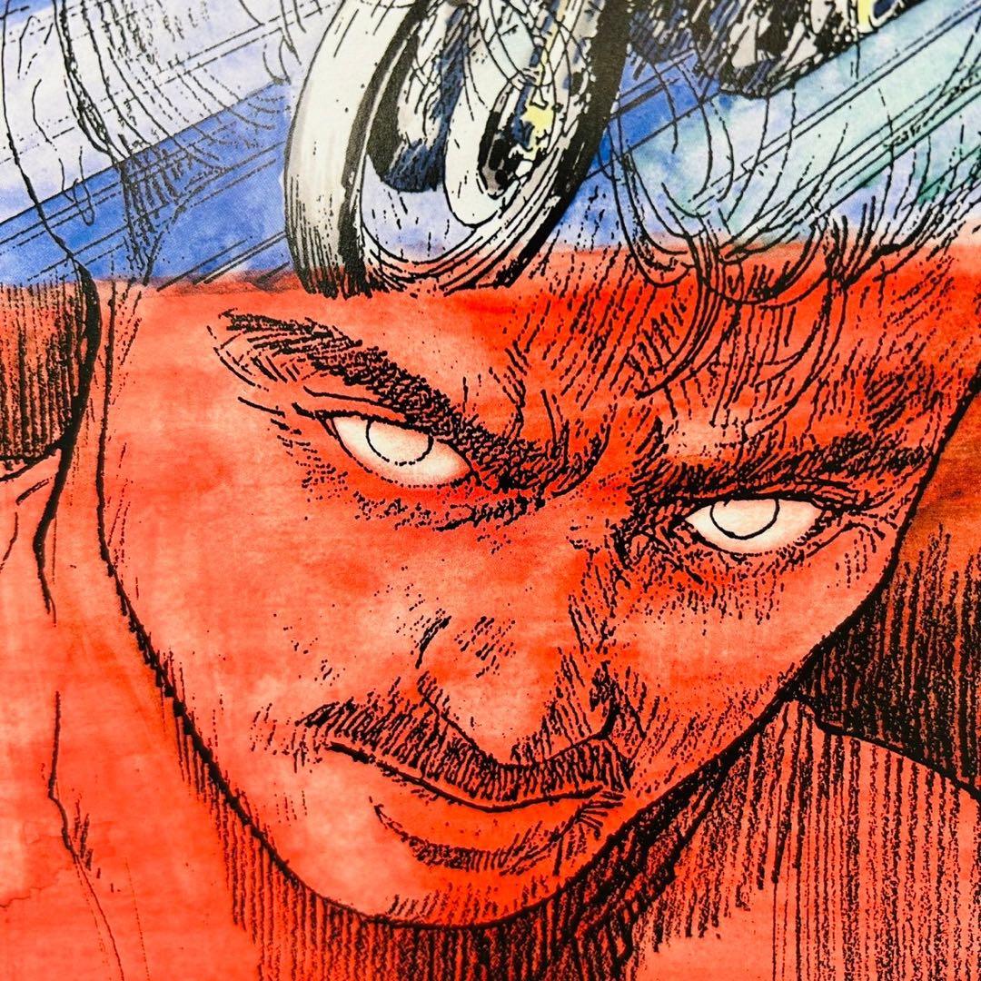 東本昌平 画集 切抜き キリン スズキ カタナ 刀 ポルシェ RIDE 額装付