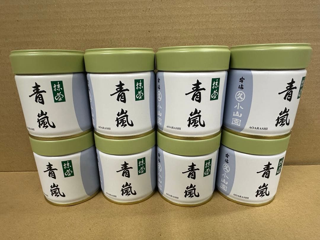 丸久小山園 青嵐 抹茶 40g8缶セット