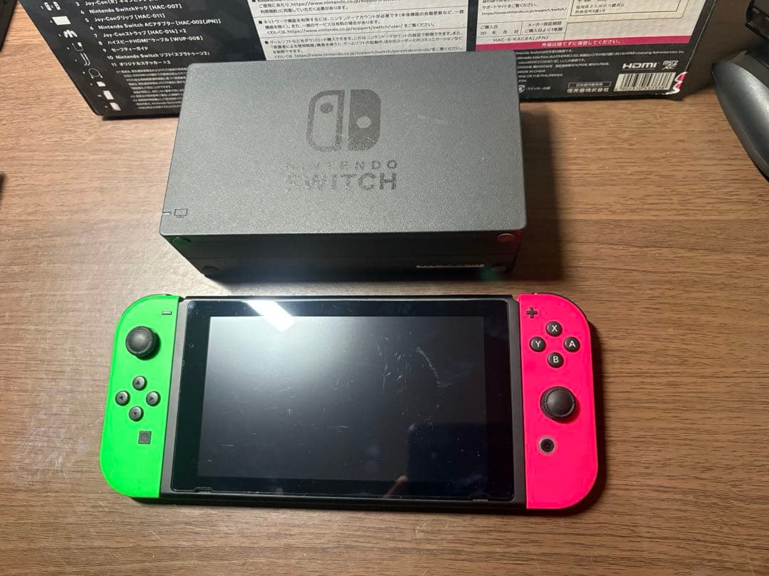 Nintendo Switch スプラトゥーン2セット　SDカード64GB付き