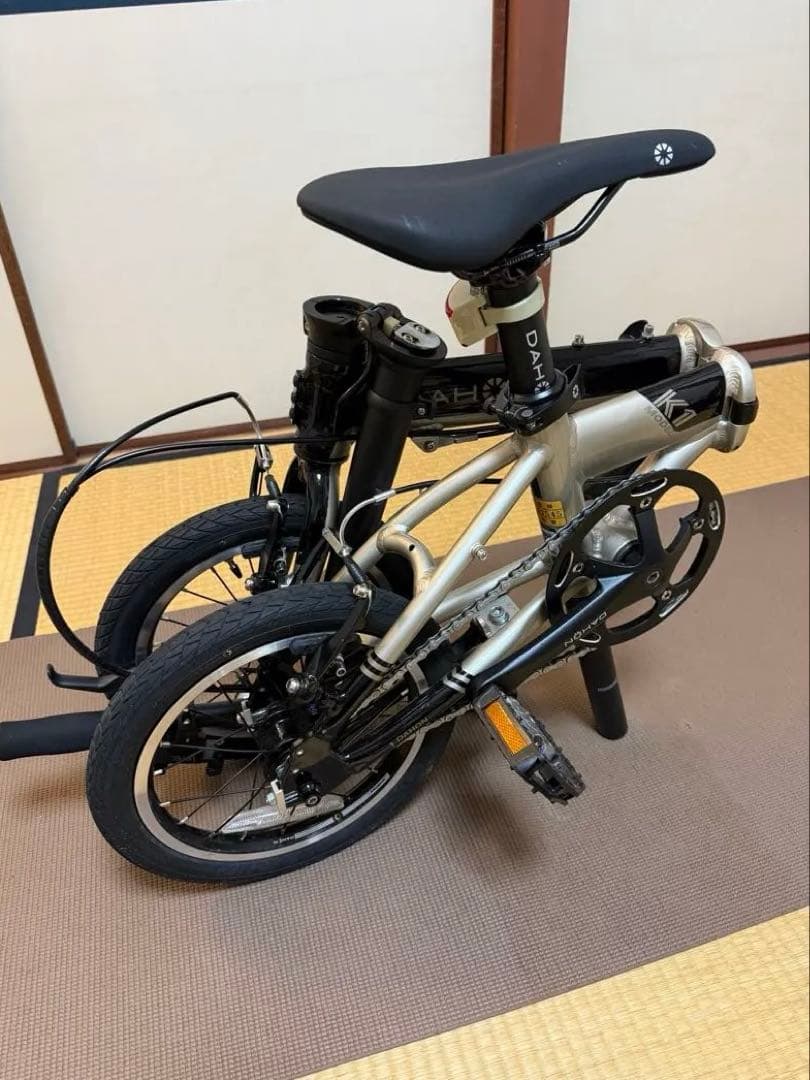 DAHON K1 折りたたみ自転車 シルバー・ブラック