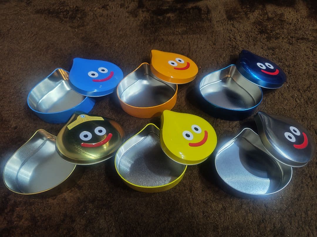 ドラゴンクエスト スライム缶 6種セット サブレ 35周年 - メルカリ