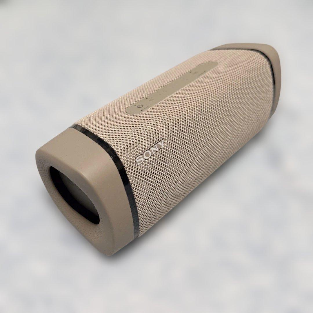 SONY EXTRA BASS SRS-XB33｜ベージュ｜充電器付き - メルカリ