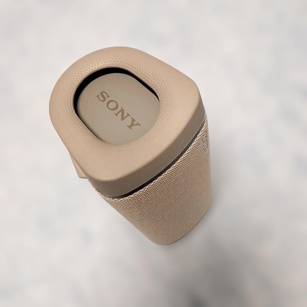 SONY EXTRA BASS SRS-XB33｜ベージュ｜充電器付き - メルカリ