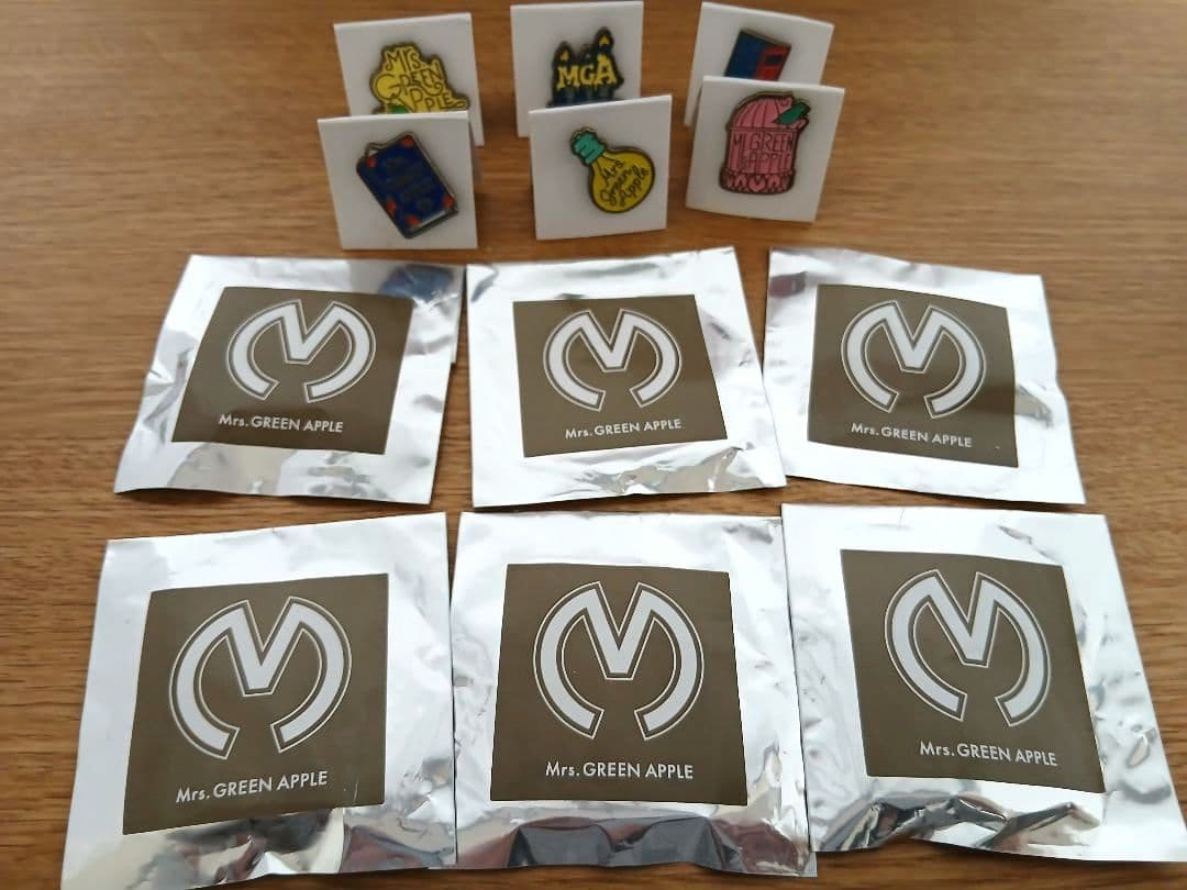 ミセスグリーンアップル ピンバッジ ルームツアー コンプリート