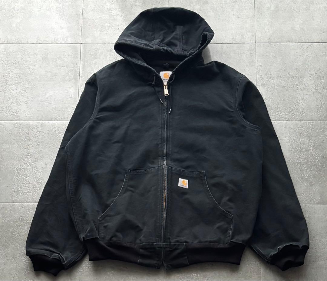 カーハート アクティブジャケット J131 BLK ブラック Lサイズ フェード