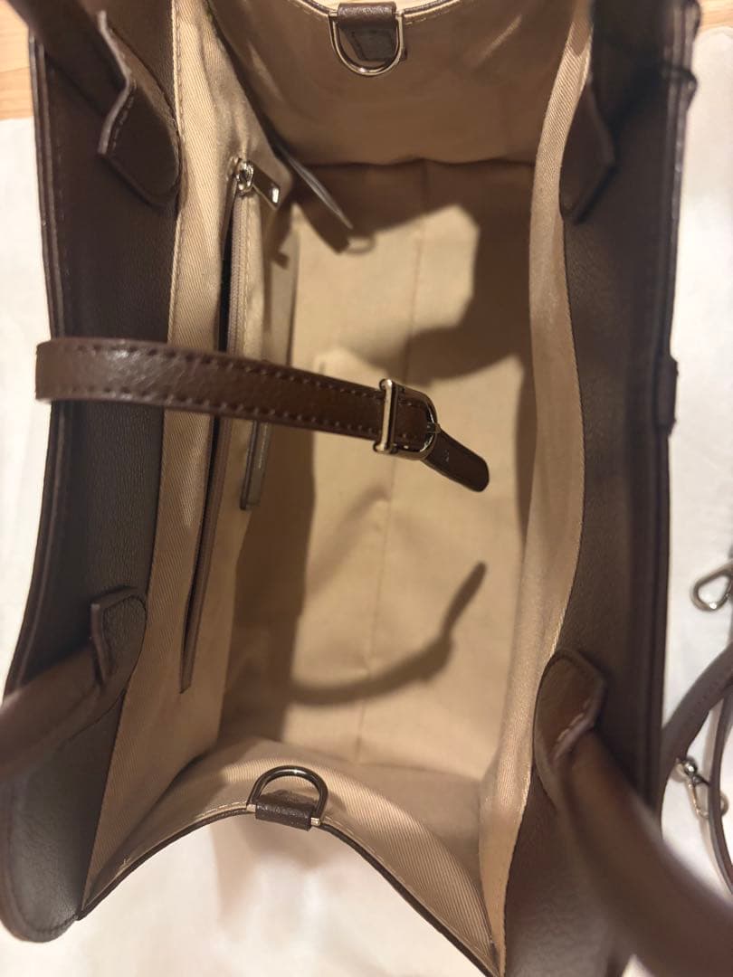 【未使用】MONOROW BLANC MEDIUM BURGUNDY BROWN