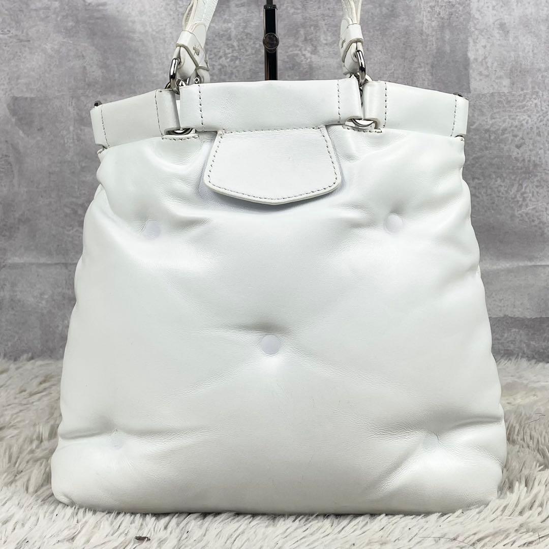 A4可 美品 メゾンマルジェラ レザー 2WAY ショルダーバッグ グラムスラム