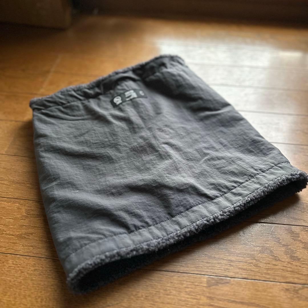 美品 NEIGHBORHOOD ネイバーフッド ネックウォーマー グレー