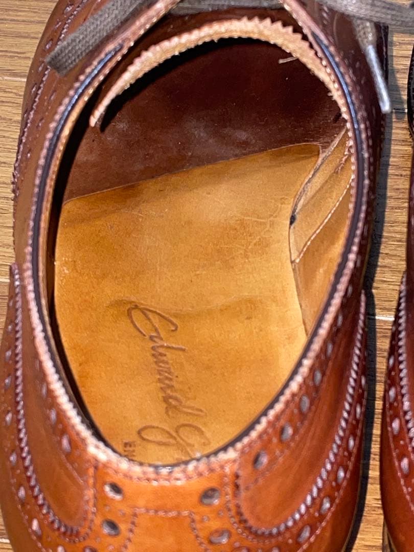 【レア】エドワードグリーン 旧工場 サンドリンガム 6E 202ラスト