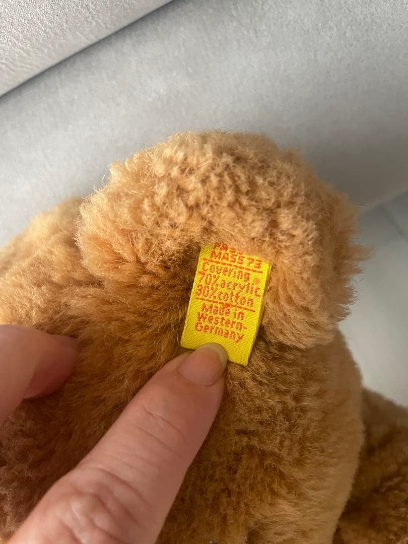 Steiff シュタイフ ヴィンテージ テディベア 西ドイツ製 0230/35