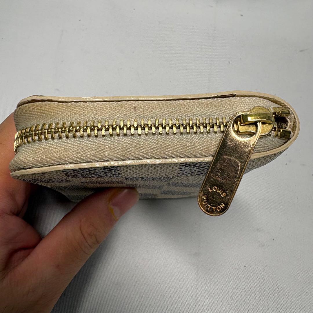 LOUIS VUITTON ルイヴィトン ダミエアズール ジッピーパース