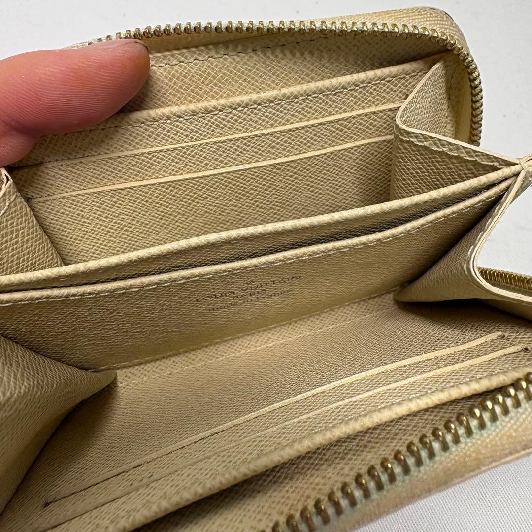 LOUIS VUITTON ルイヴィトン ダミエアズール ジッピーパース