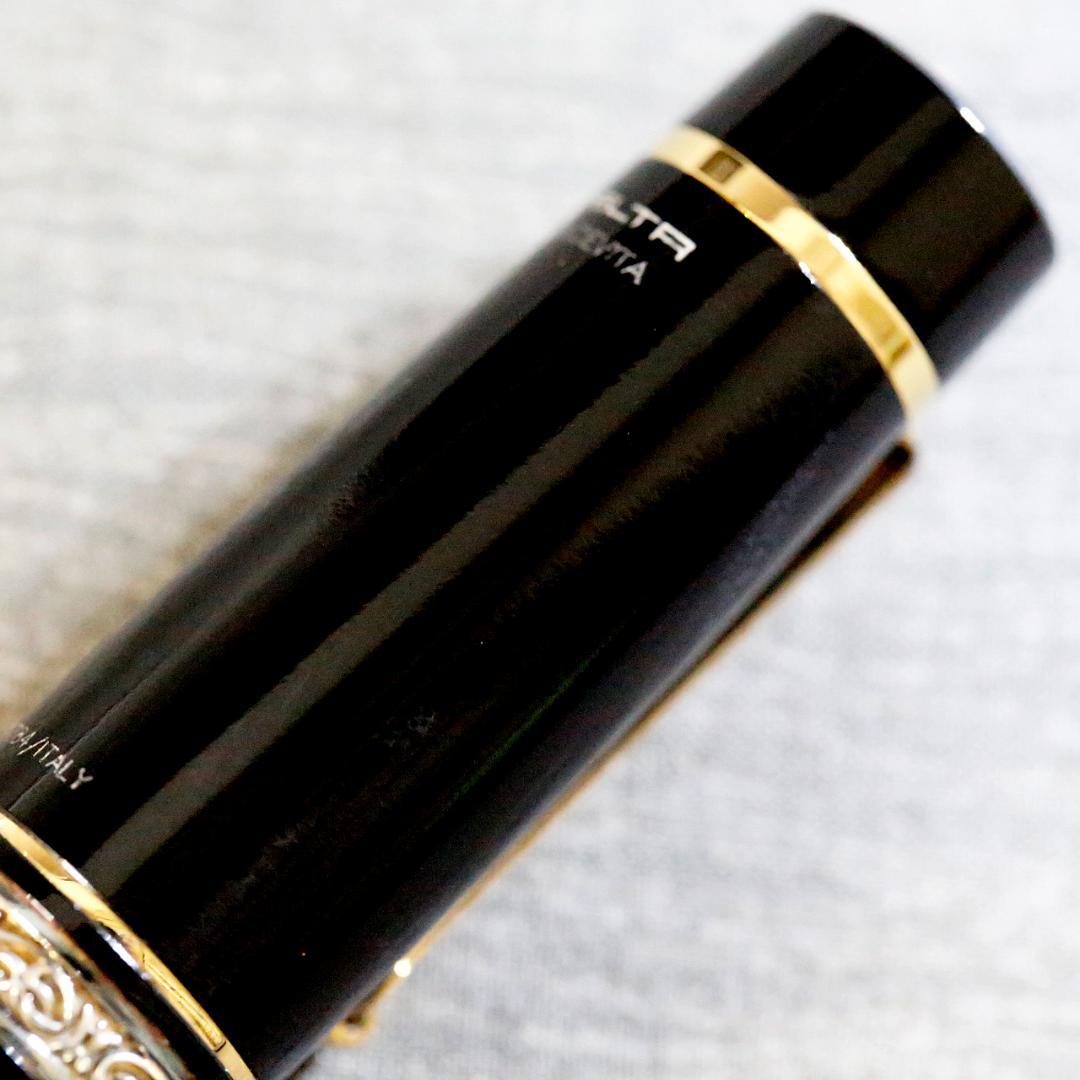 美品 送料込み】デルタ 万年筆 ドルチェビータ オーバーサイズ バーメイル