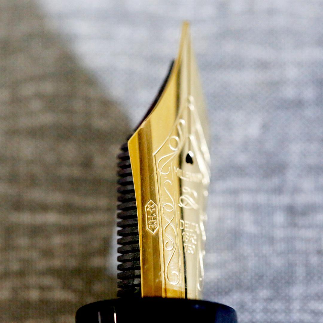 美品 送料込み】デルタ 万年筆 ドルチェビータ オーバーサイズ