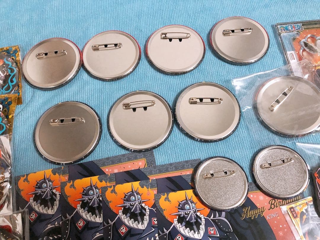 ONEPIECE キング 麦たま アルベル 缶バッジ アクスタカイドウ まとめ