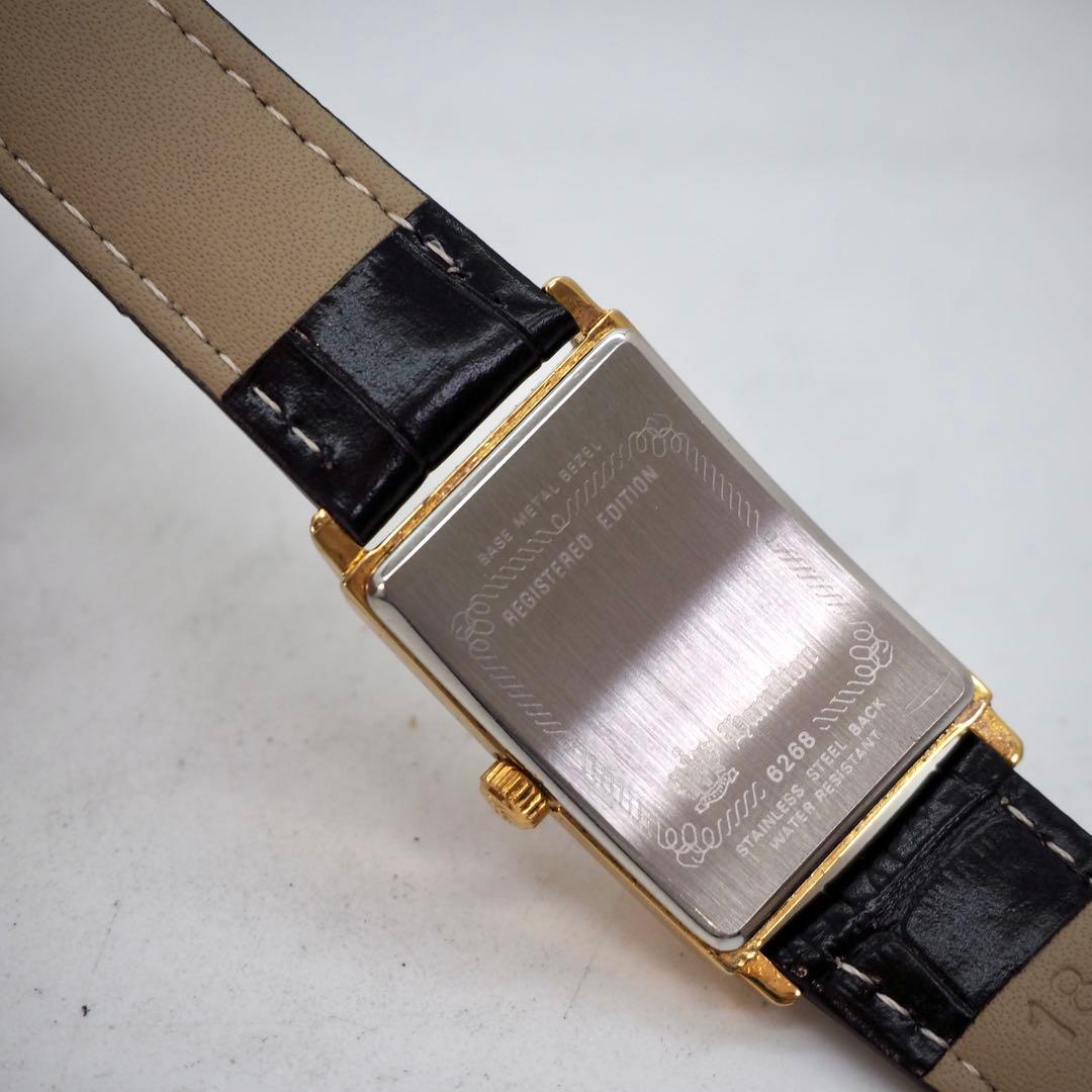 専用42 稼働 ハミルトン　時計　6268 アードモア 新品バンド スクエア