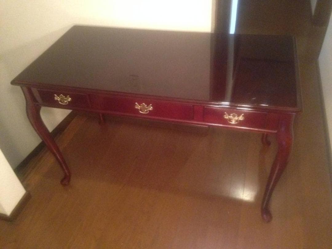 ソフィー専用アンティーク調猫足デスク西洋っぽいイギリスっぽい