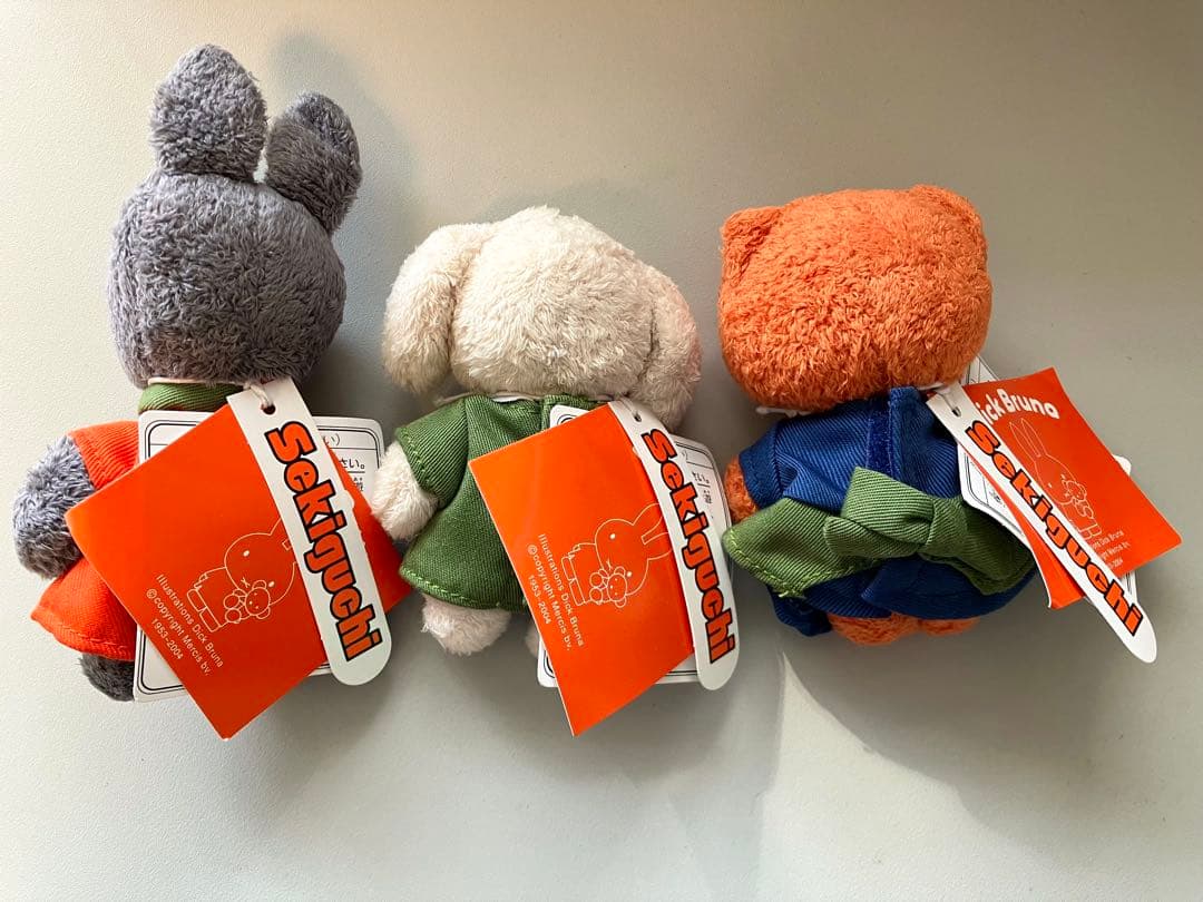 ディックブルーナ ミニドールコレクション 3体セット セキグチ製 新品 ラスト