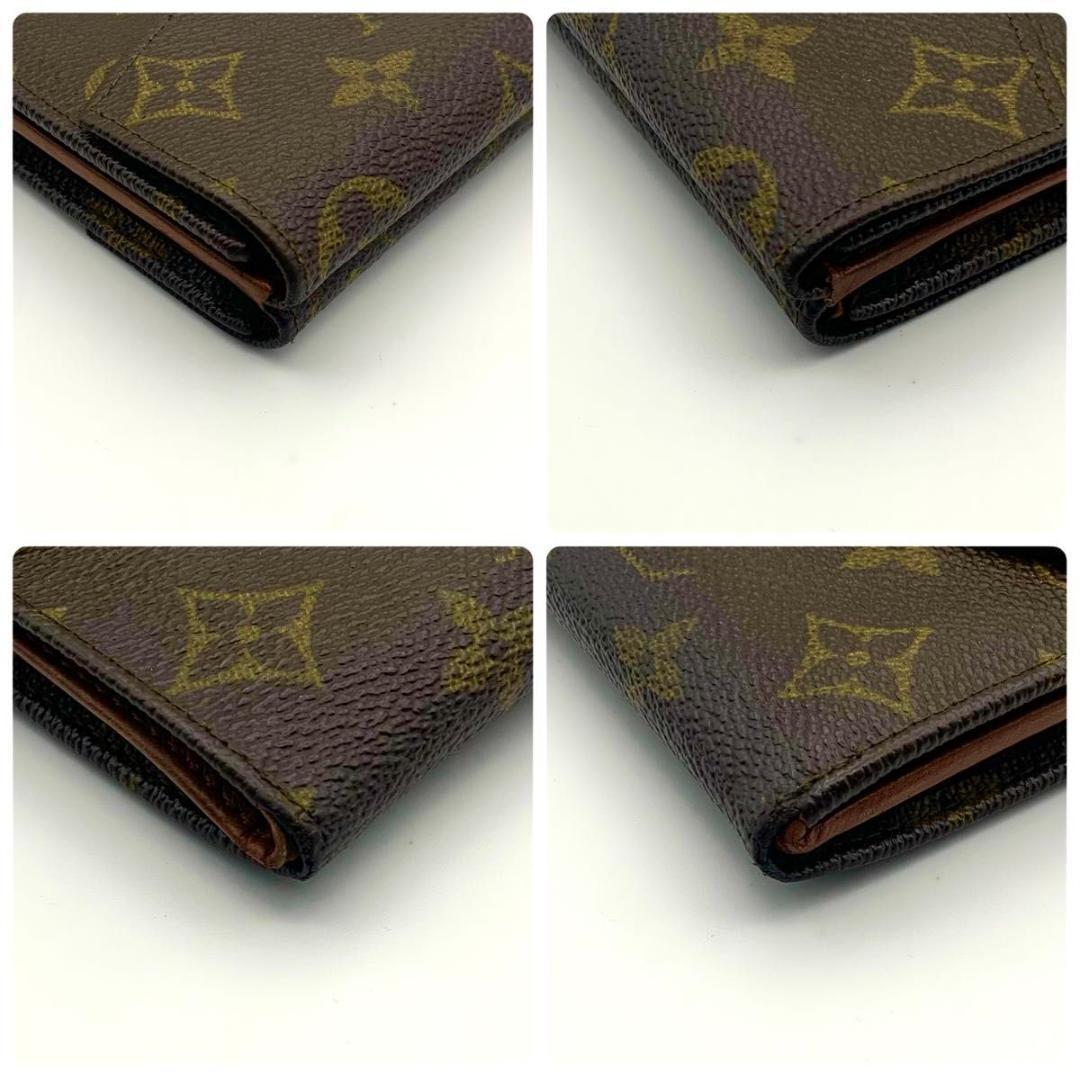 鑑定済み ルイヴィトン ポルトモネ カルトクレディ Wホック 財布