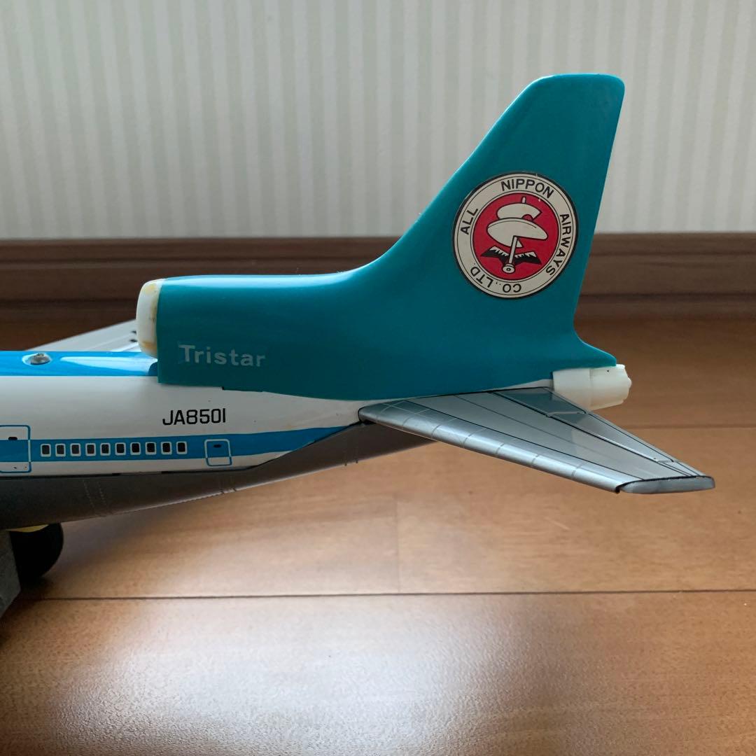 当時物 全日空 JA8501 ジャンボジェット トライスター ブリキ模型 飛行機