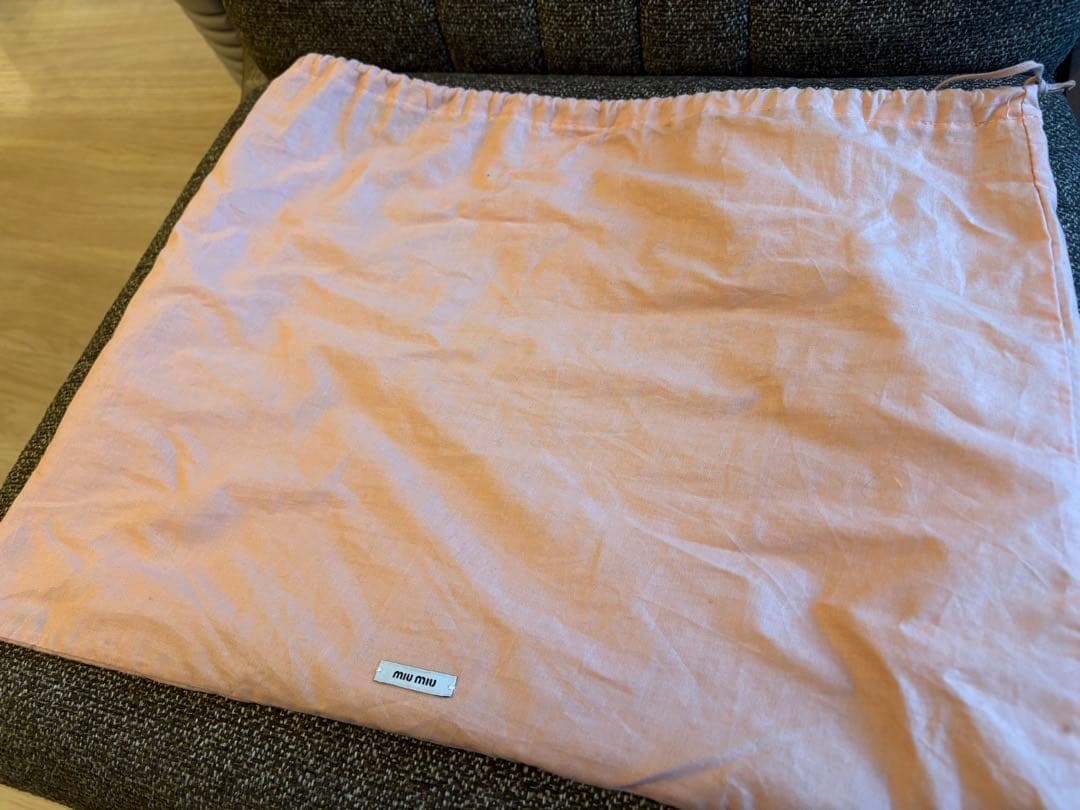 MIUMIU VITELLO SHINE ハンドバック ピンク