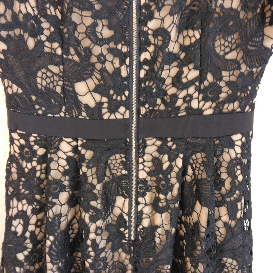 エミリア・ウィズ☆ブラックオールレースロングワンピース