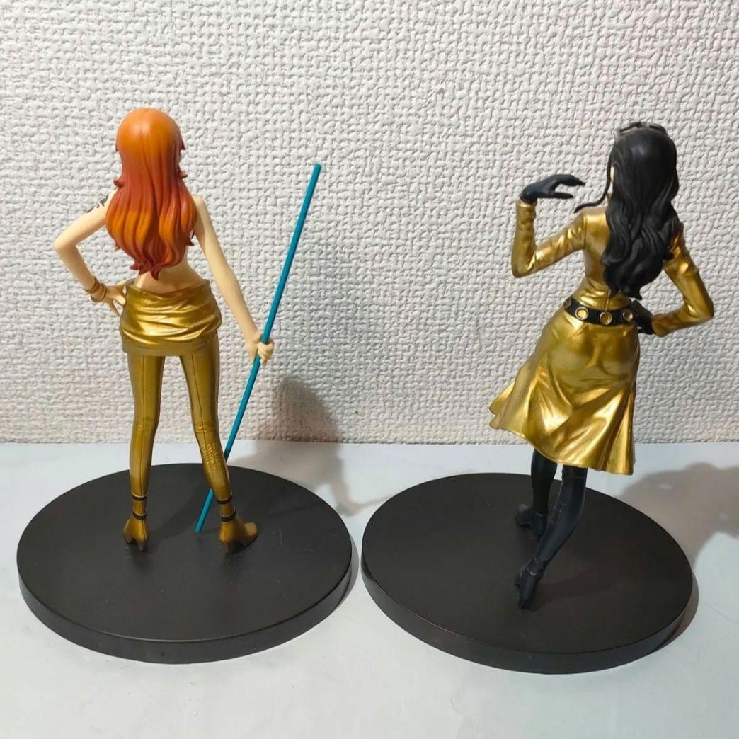 ☆ 当選品 ゴールド グラメン ワンピースフィギュア ナミ ロビン ☆