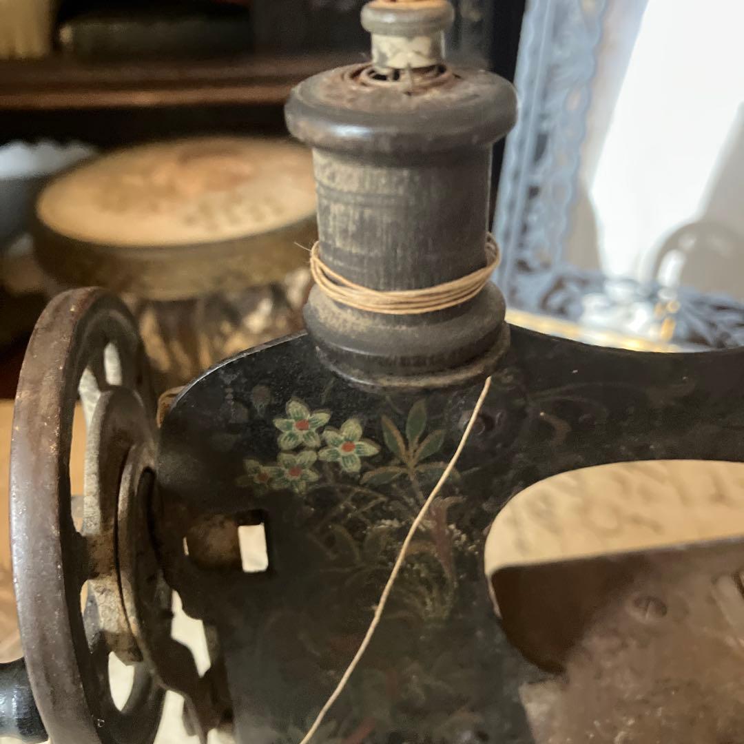 フランスアンティークトイミシン ナポレオン3世時代 希少 - WWW