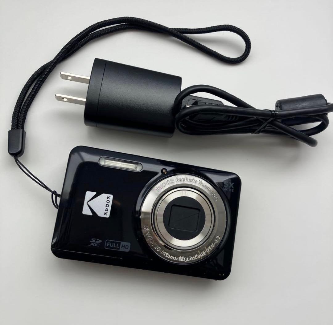 KODAK コダック PIXPRO FZ55 コンパクトデジタルカメラ Amazon.com : Kodak PIXPRO FZ55-BK 16MP CMOS Sensor Digital Camera